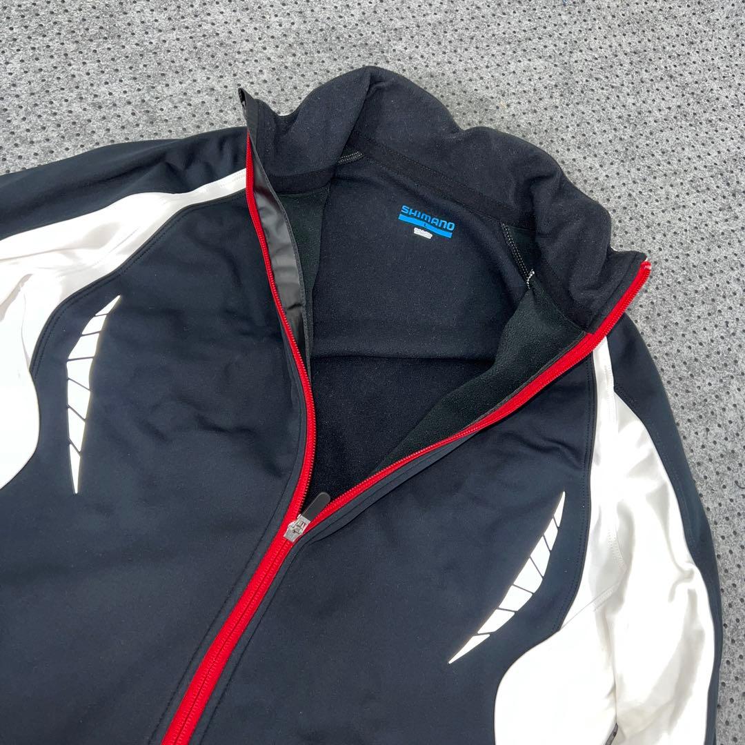 数回使用 SHIMANOシマノサイクルジャケット 裏起毛L