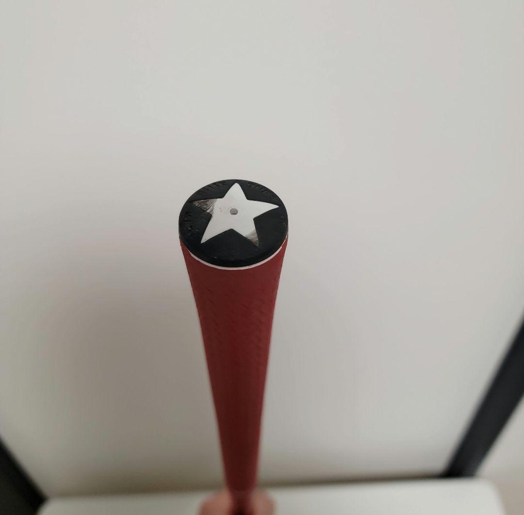 エリートグリップ ワンスピード ヘビーヒッター ショート クリアーレッド 35