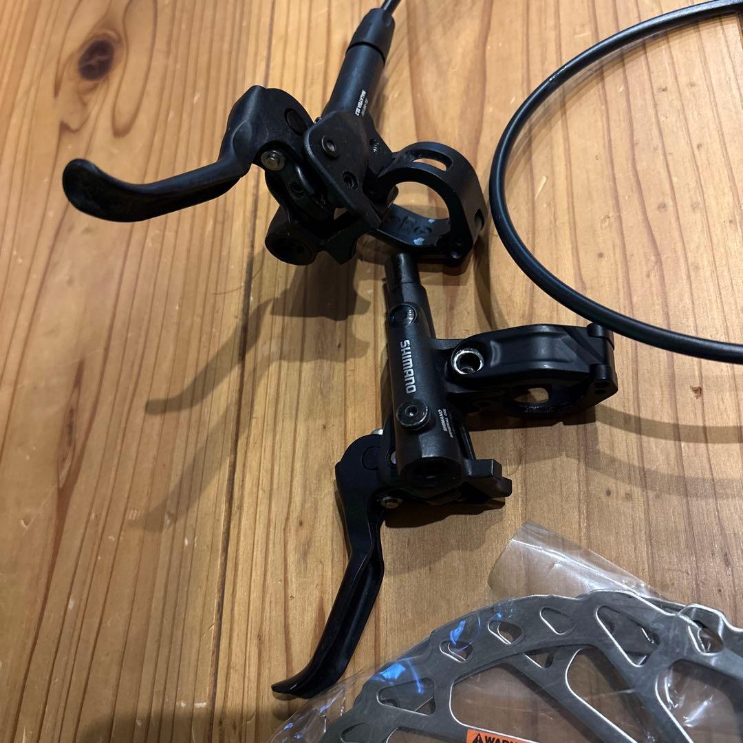 Shimano deore ディスクブレーキセット