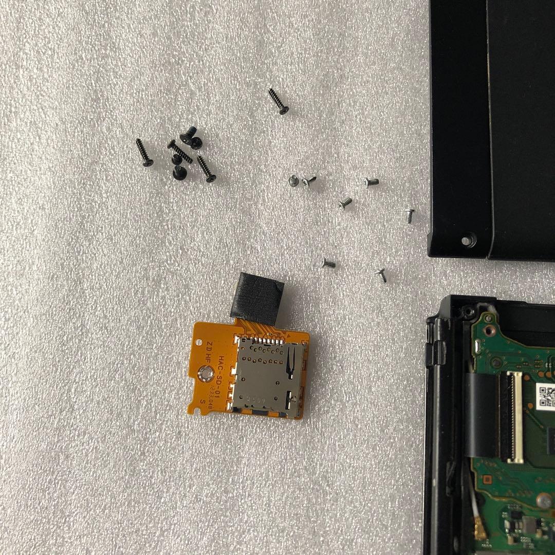 ジャンク品 Nintendo Switch 本体 ジョイコン青黒