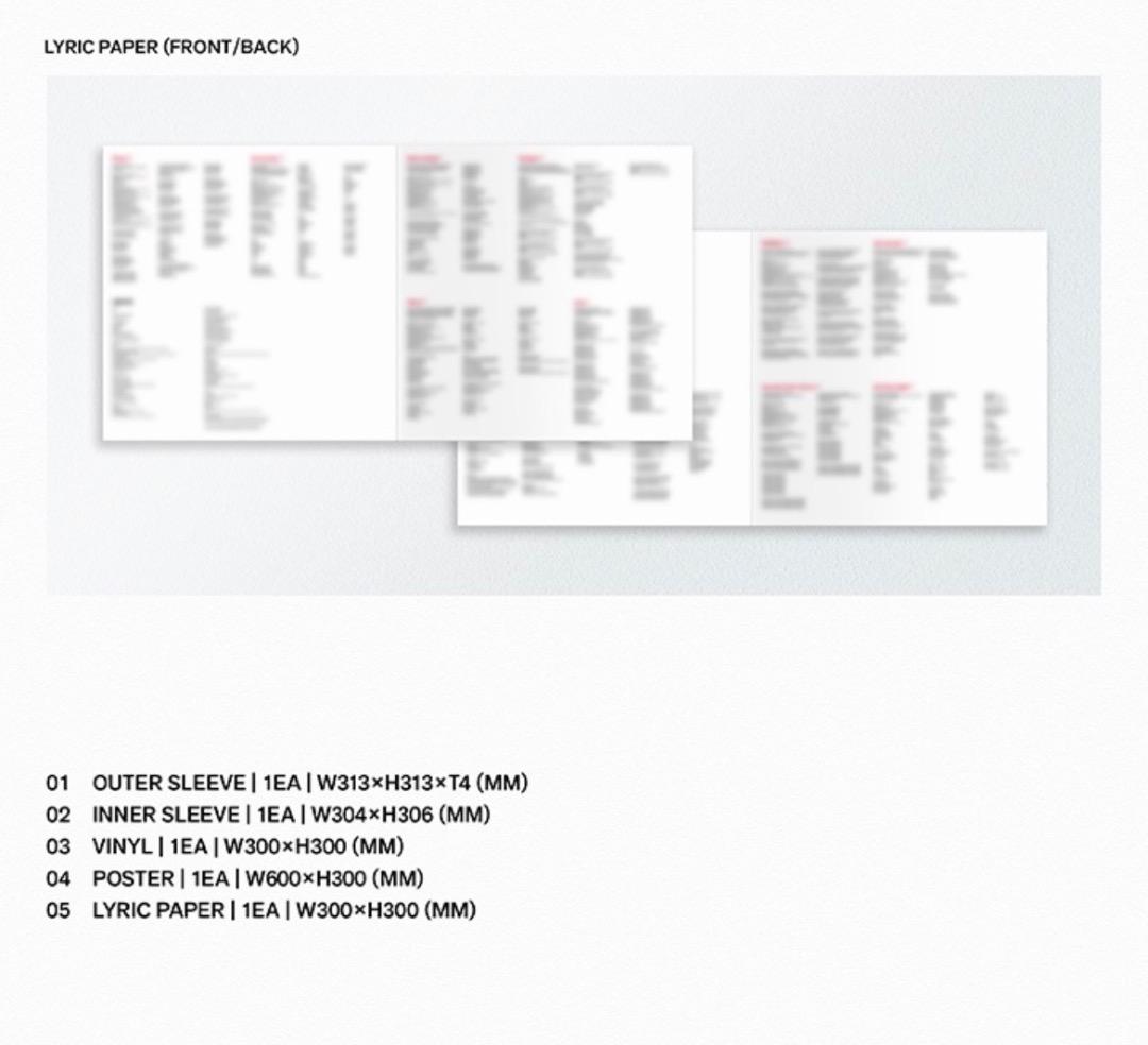 K-POP・アジア BTS ARIRANG SUGA Clear Vinyl