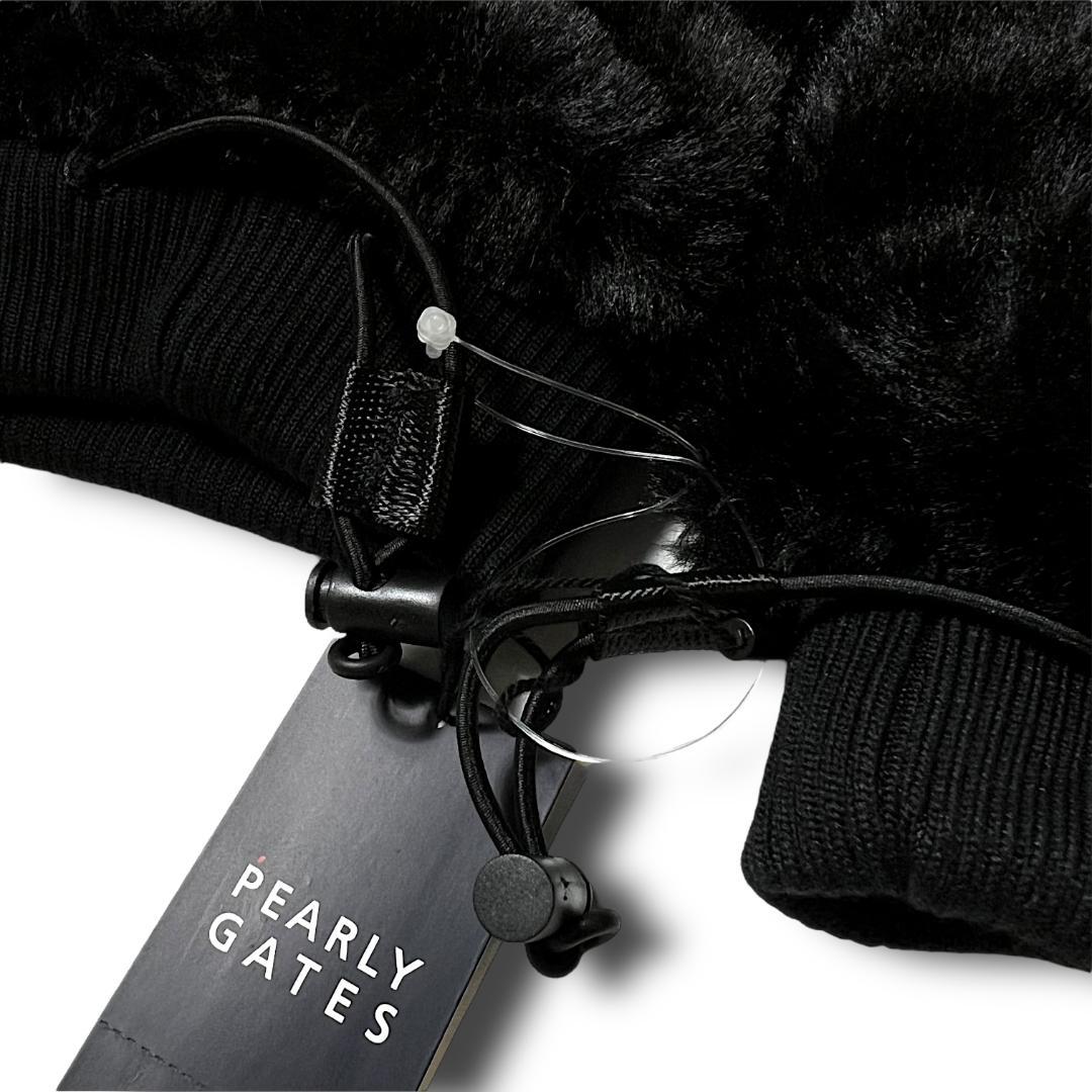 新品 パーリーゲイツ 防寒ファーフリース レッグウォーマー 定価15,400円