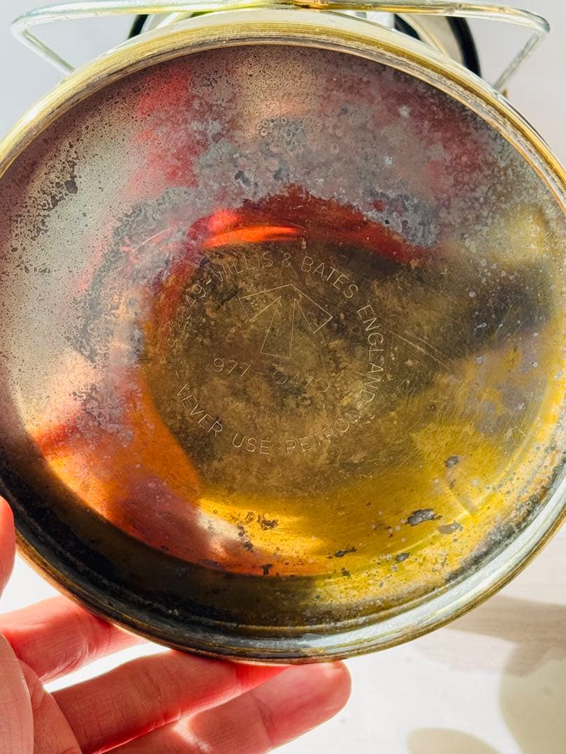 英国製 Vapalux M320 ポリッシュドブラス （箱・シェード付き）