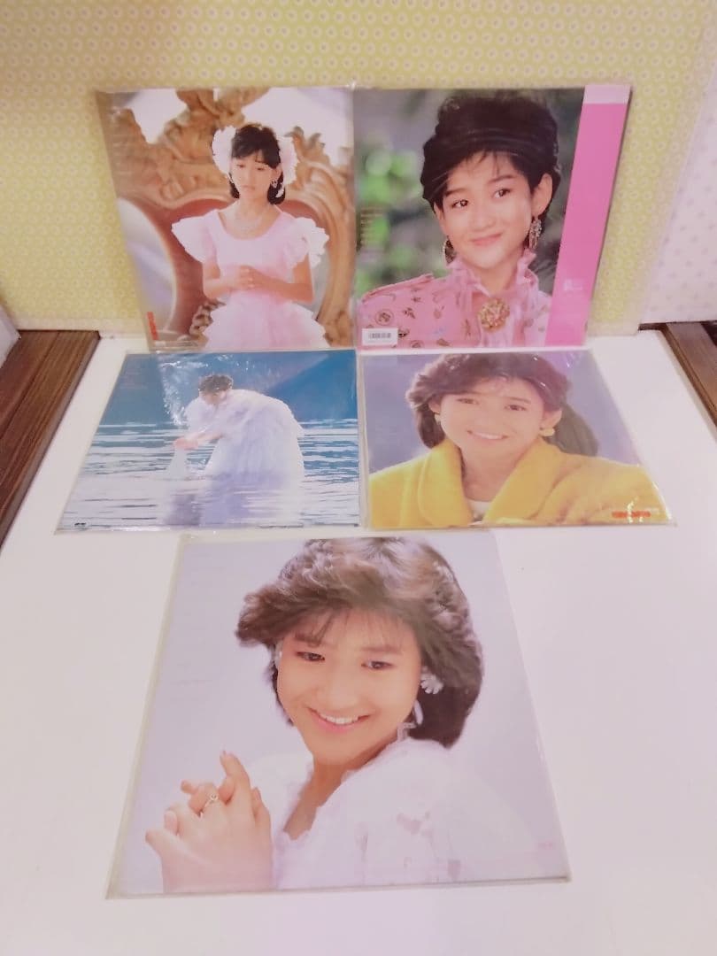 「希少」岡田有希子 レコード五枚セット LP