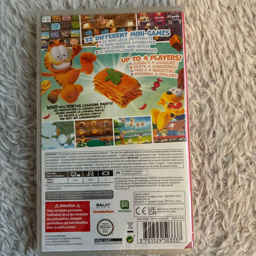 Nintendo Switch Garfield: Lasagna Party