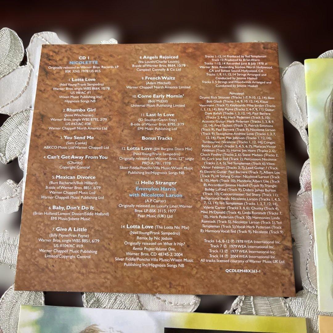 Nicolette Larson look in my direction4枚組