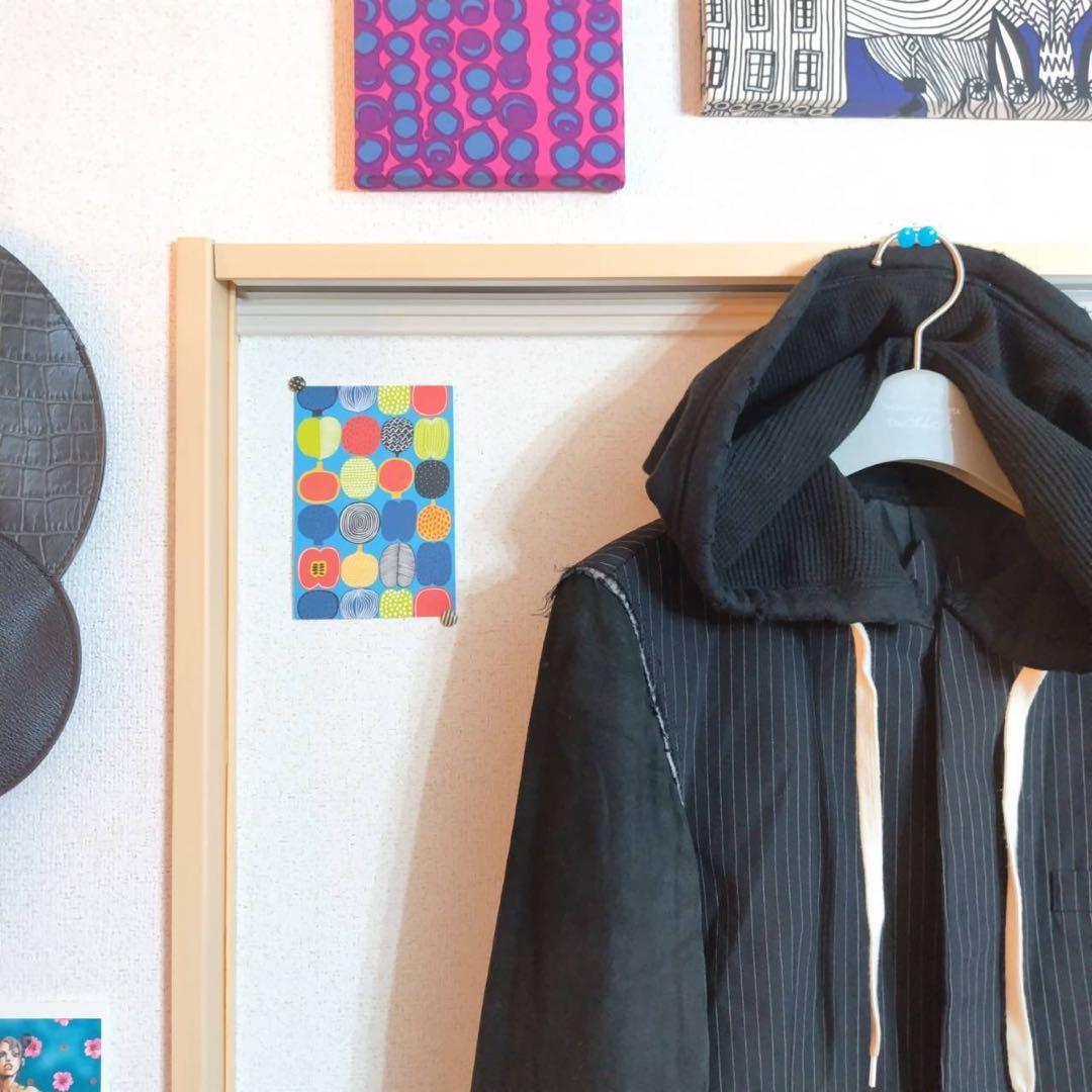 ナンバーナイン ドッキング 袖レザージャケット パーカー soloist 2