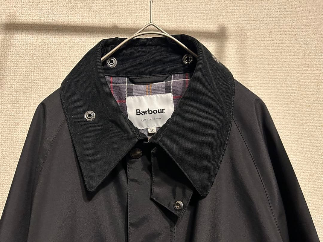 【美品】Barbour バブアー / OS BEDALE サイズ40 ブラック