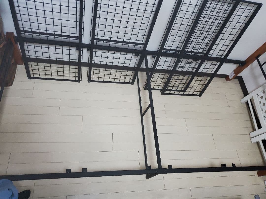 ニトリ　パイプベッド　アイアンフレーム　シングルサイズ