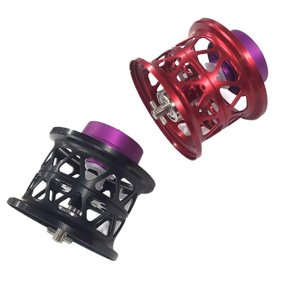 YU273赤 ダイワ 21 アルファス SV TW 浅溝スプール 改装 交換用