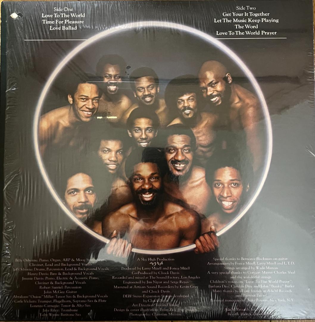 L.T.D. Love to the World USオリジナル