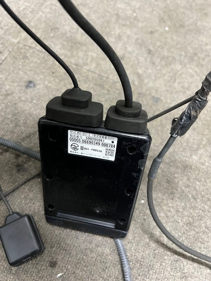 MSC-BE51ミツバサンコーワ アンテナ分離型 ETC車載器 バイク用