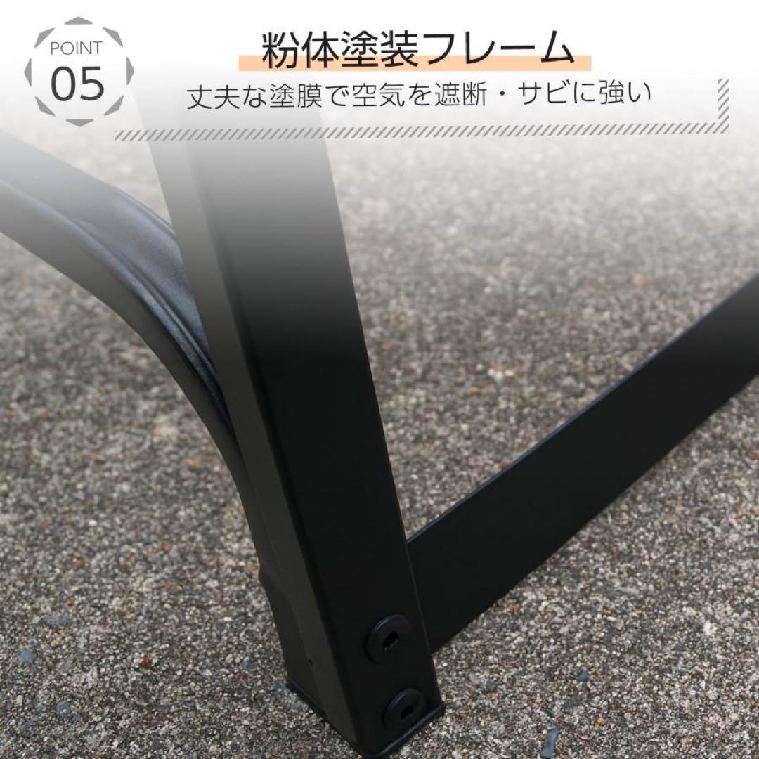 【新品】薪ラック 薪棚 薪ストッカー 通気性抜群 安定 ダブル 200cm