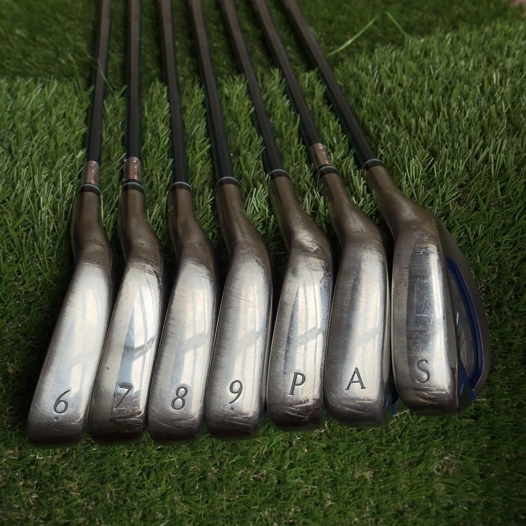 【Ｌ】レディース ゼクシオ12 アイアン 7本 XXIO12 ブルー