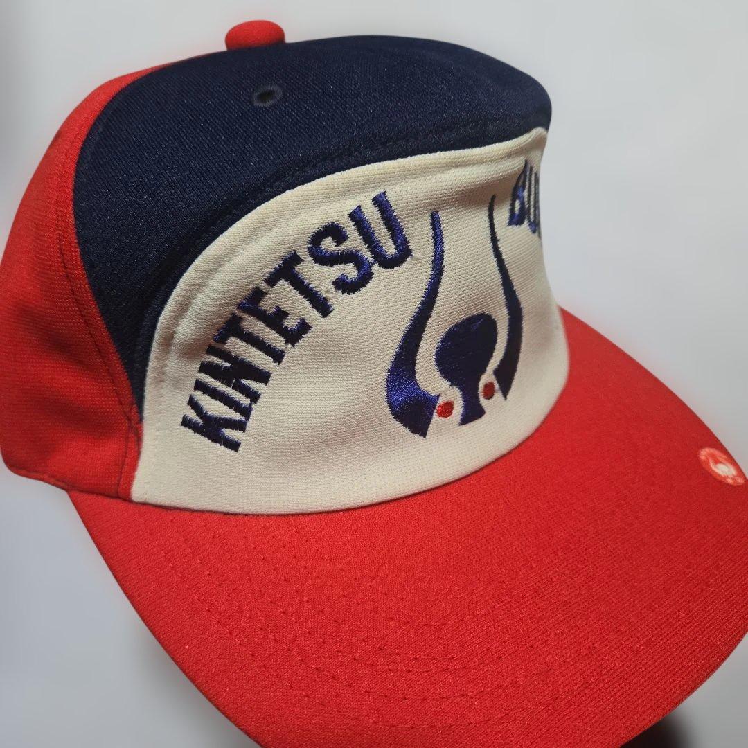近鉄バファローズ　キャップ　日輪帽子製造オフィシャル品　当時物