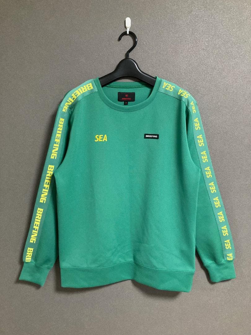 新品 BRIEFING × WIND AND SEA コラボ スウェット