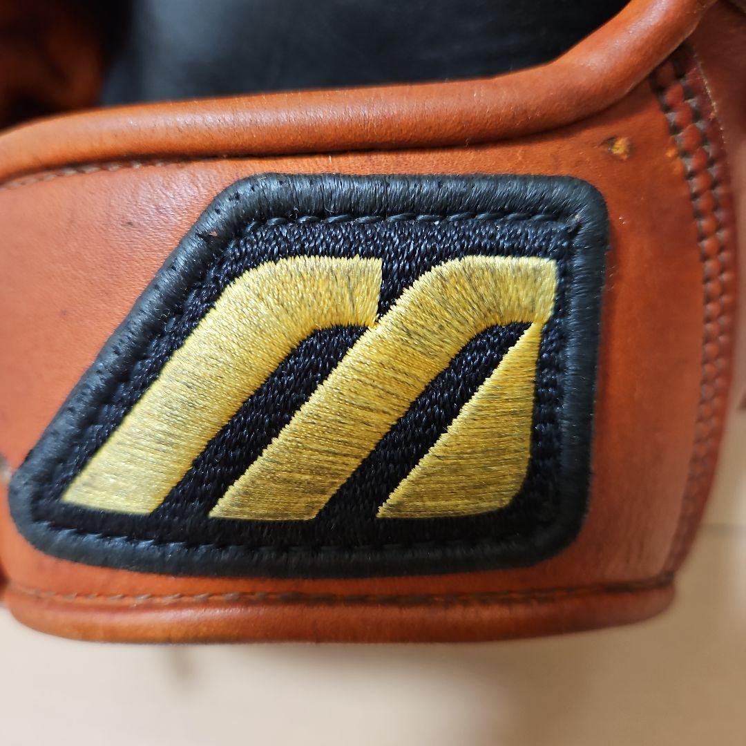 希少！信義作刻印入りビッグMミズノプロオーダー外野手用