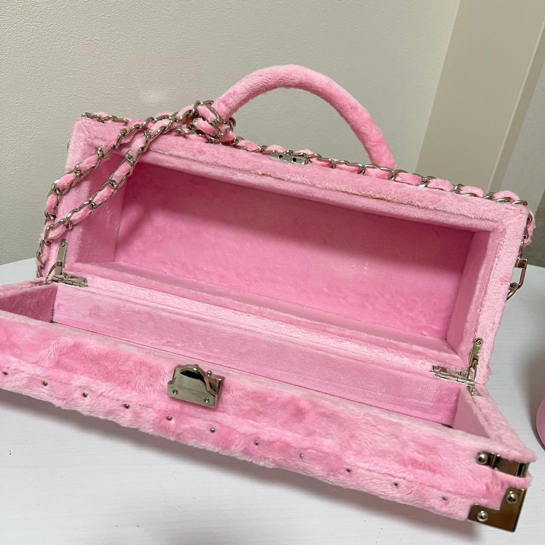 ANGEL エンジェル シャンパン ドゥミセック ピンク 空き瓶 空き箱 鍵付き