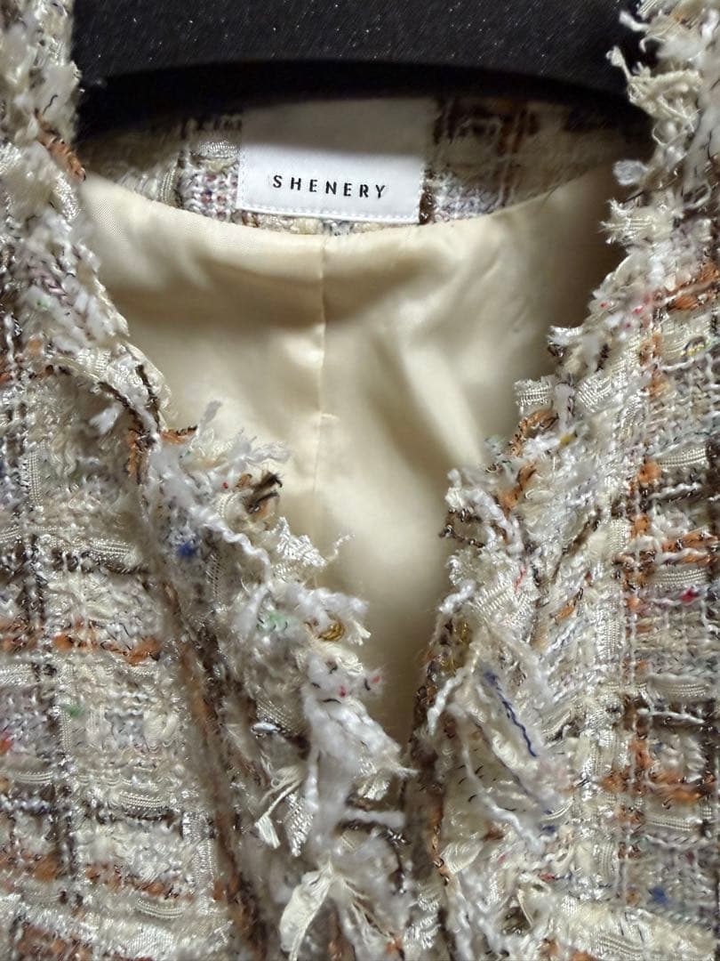 ⭐︎3日間限定 新品未使用　SHENERY シーナリー　ツイードジャケット