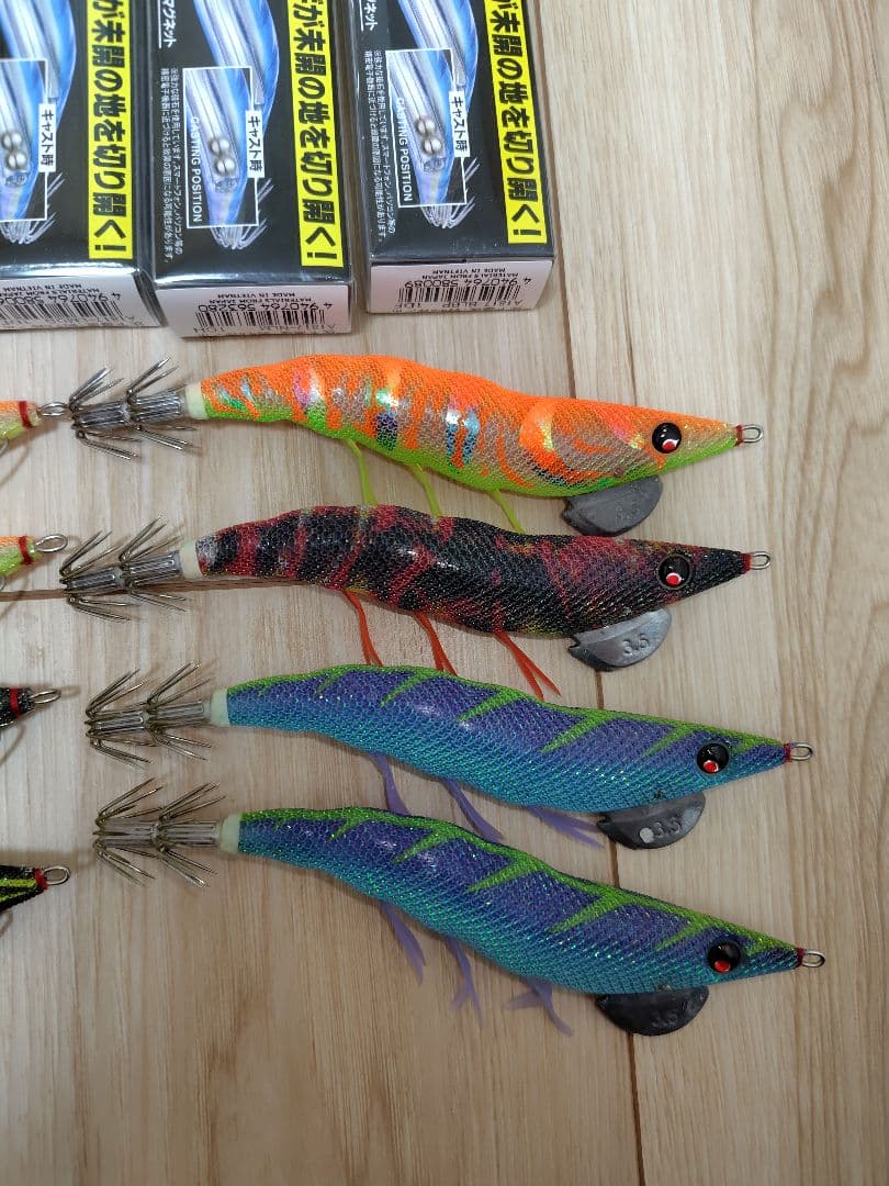 デュエル　マグQタングステン　イージーQ各種セット　パタパタ　エギセット