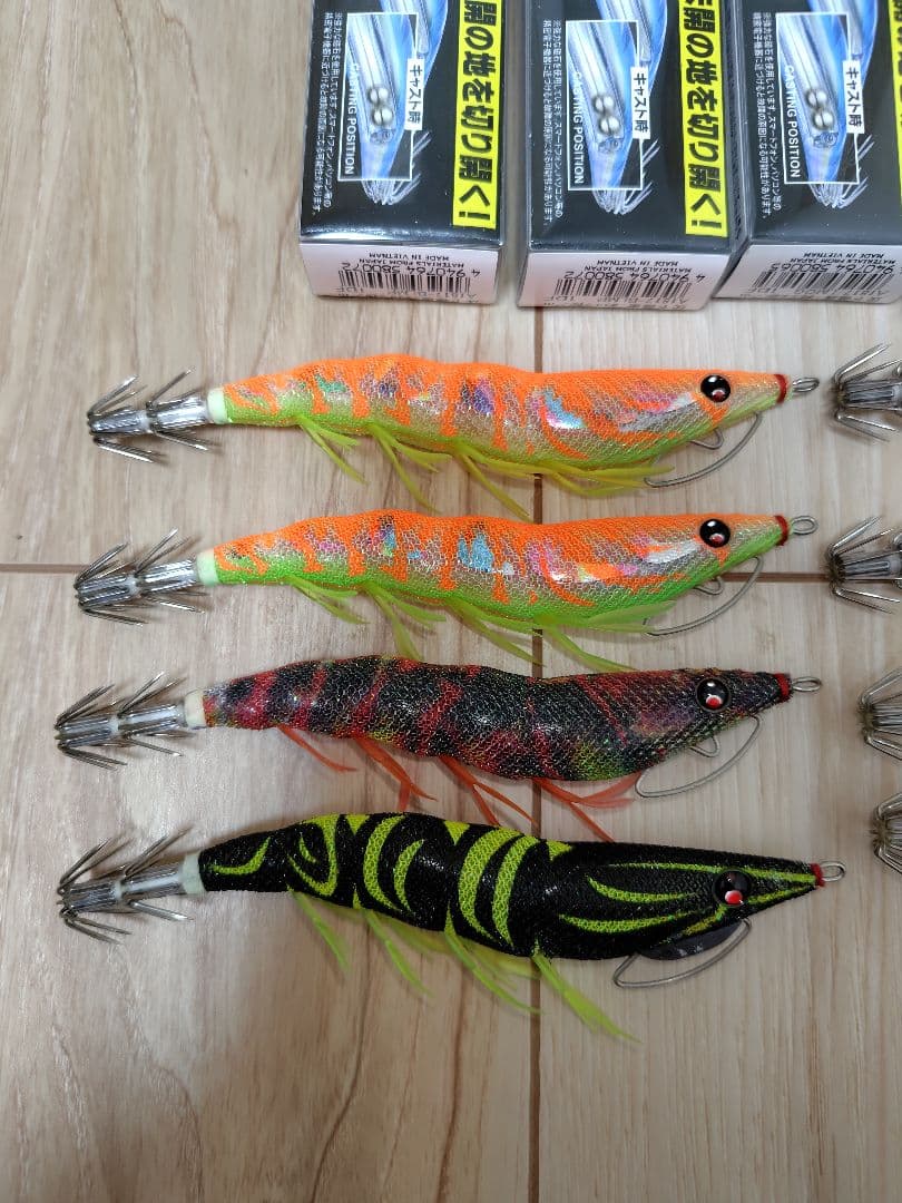 デュエル　マグQタングステン　イージーQ各種セット　パタパタ　エギセット