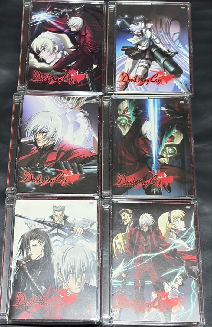 デビルメイクライ DevilMayCry DVD 全6巻 収納ボックス付き