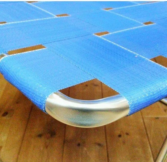 新品★バスプロ★クラシックローンチェア（送料無料）ブルー×ホワイト