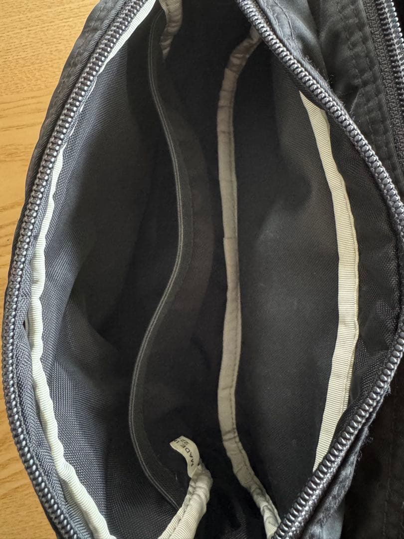 ブリーフィングゴルフ　ダブルジップポーチ ブラック