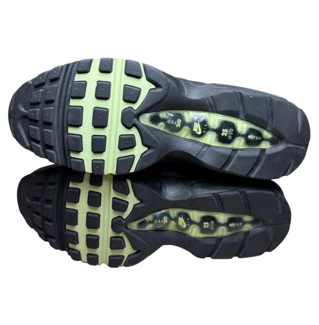 美品 19年NIKE エアマックス 95 白/フレッシュミント US9 27㎝