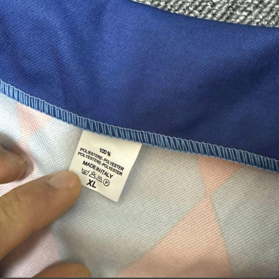 極美品 三浦知良 ジェノア ユニフォーム XLサイズ キングカズ 長袖