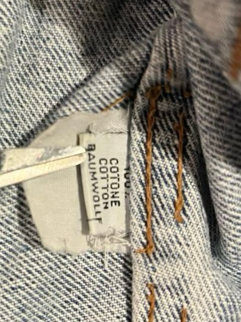 80s MARITHE FRANCOIS GIRBAUD デニムジャケット 短丈