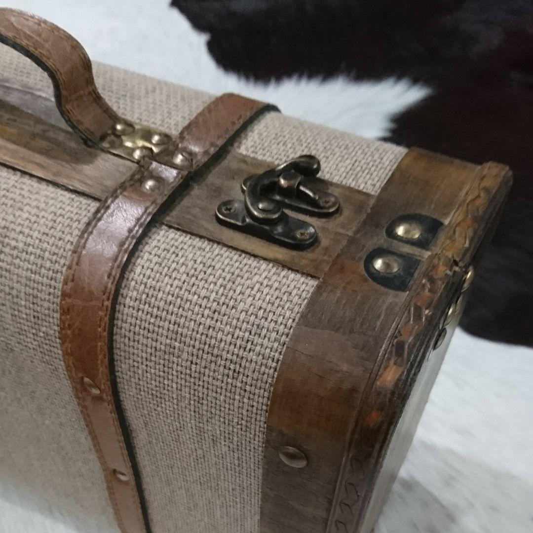インテリア アンティークカバン