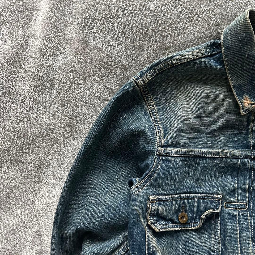 DOMINGO 2nd タイプ ダメージ加工 デニムジャケット サイズ3