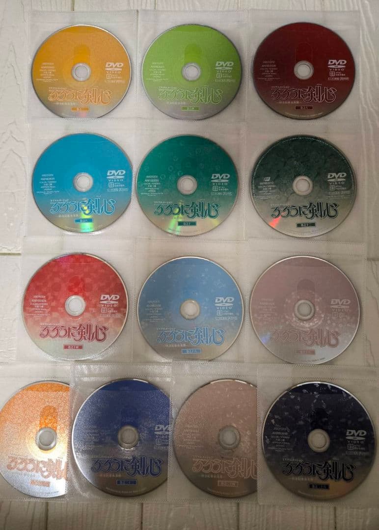 るろうに剣心　全巻+星霜編+新京都編+TV未放送 31巻セット　DVD