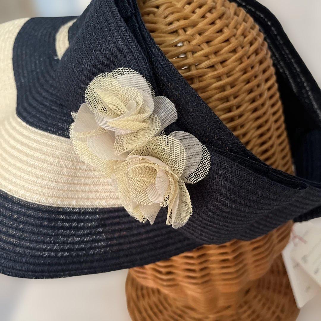 未使用　さえら　ポテチーノ　サンバイザー　タグ付き　ヒスクローネ　アキアカネ