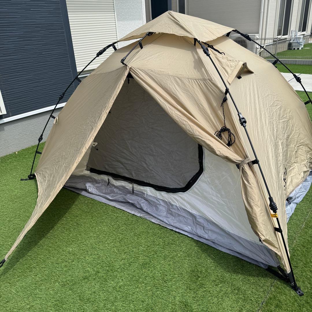 DOD ライダーズワンタッチテント タンカラー T2-275-TN