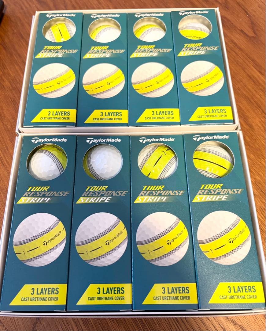 【新品】TaylorMade Tour Response Stripe 2ダース