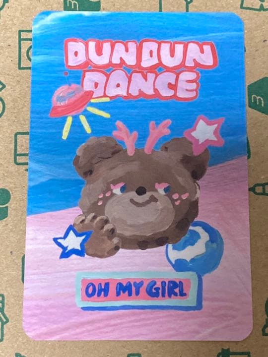 oh my girl OHMYGIRL ビニ naver トレカ