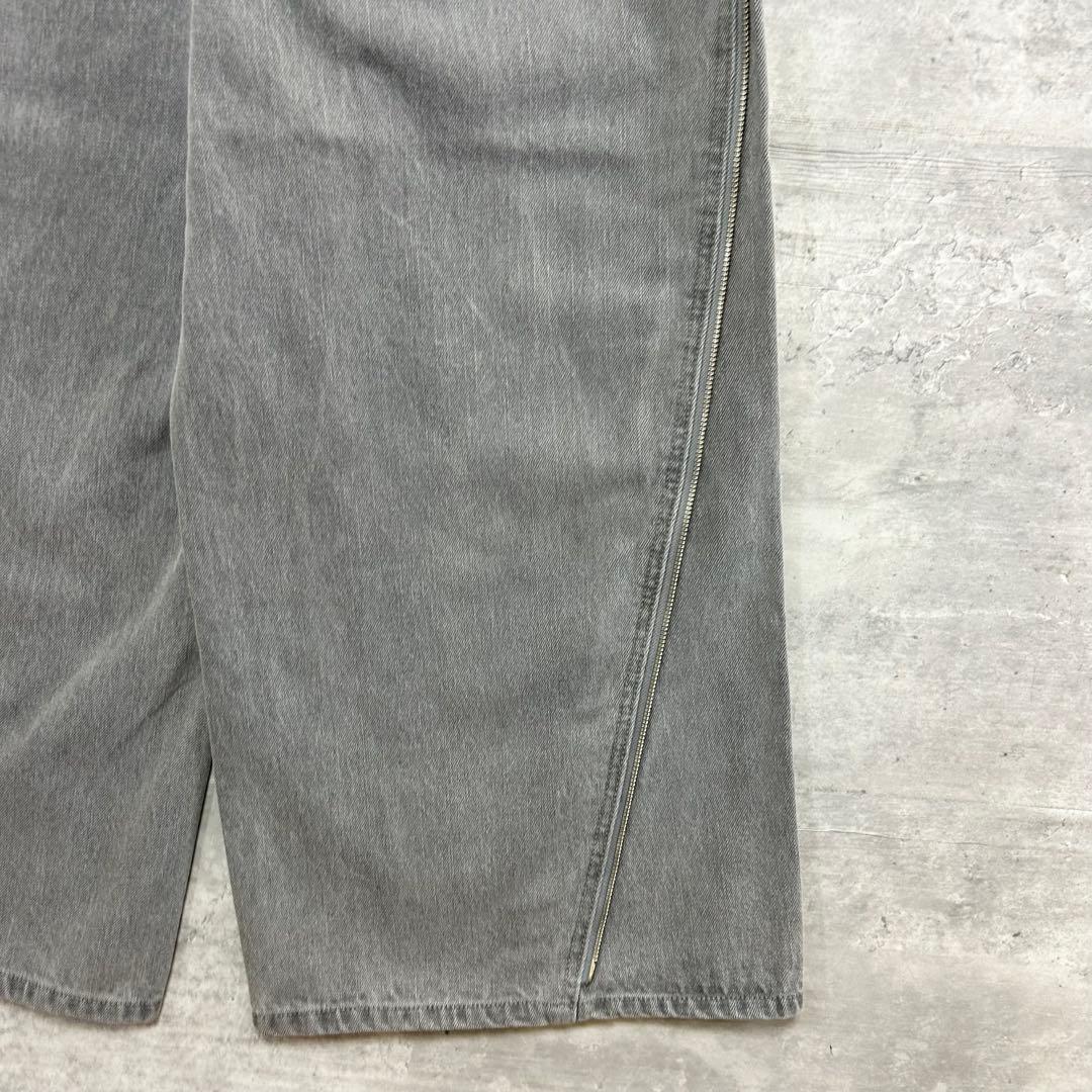 新品 GRANCY ジップデザイン　バニーデニム　　　13oz サイドジップ