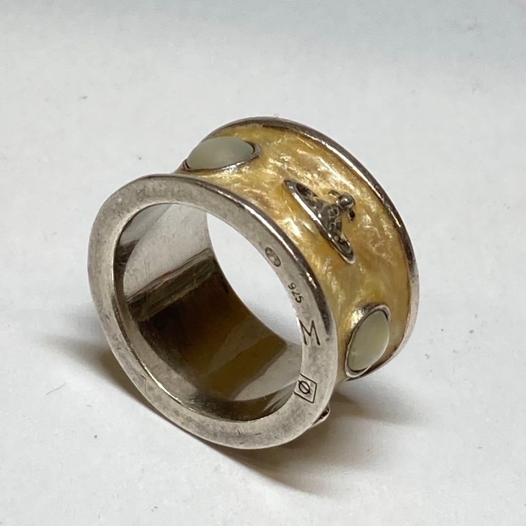 ヴィヴィアンウエストウッド　キングリング　M　925　15号　K442