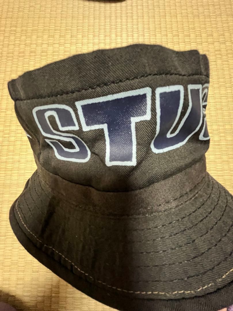 80sビンテージstussyテイトウワ着用ロゴハットオリジナル早い者勝ち激レア品