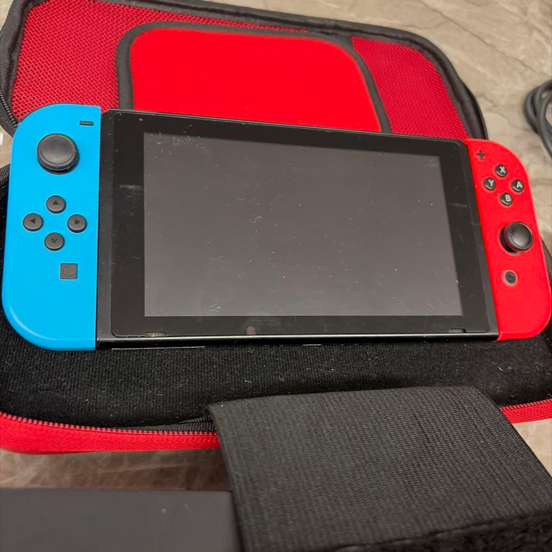 Nintendo Switch ②青/赤 本体 おまけ付
