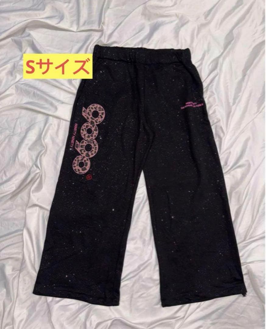 ウェア 9090 girl OG Logo Glitter Sweat pants S