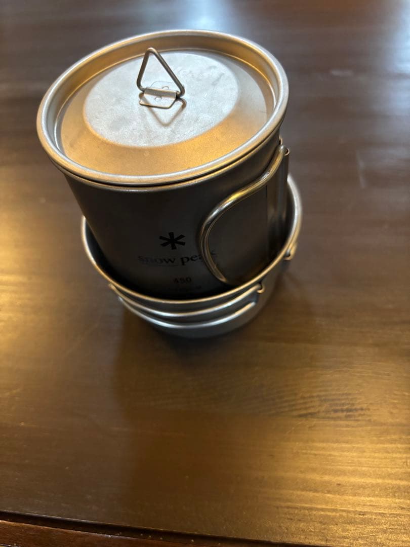  Peak チタンシングルマグ　セット