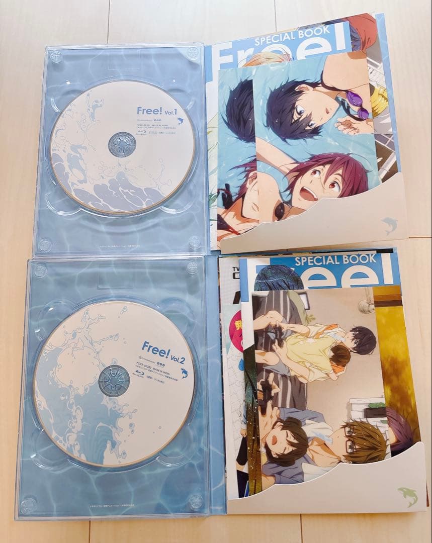 【特典完備】アニメ Free! 1期 初回版 Blu-ray 全6巻セット