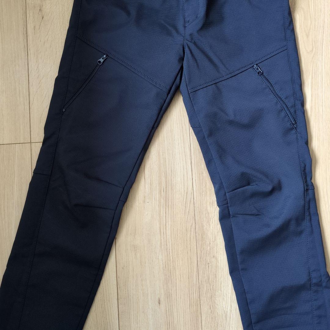 週末価格❗️超美品❗️ジャックバニー　レディース　ネイビー スリム裏起毛パンツ