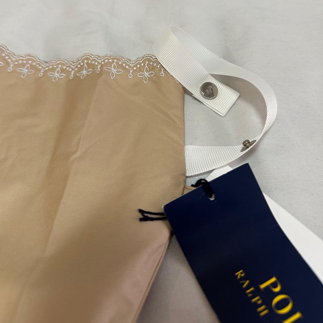 【新品未使用】POLO RALPH LAUREN 折りたたみ傘 ベージュ