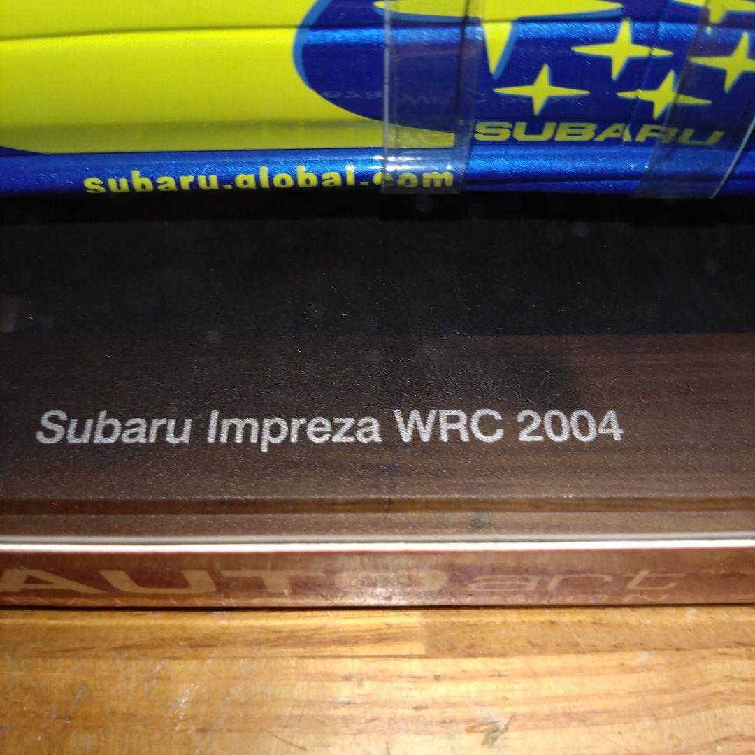 ミニカー AUTOart Subaru Impreza WRC 2004