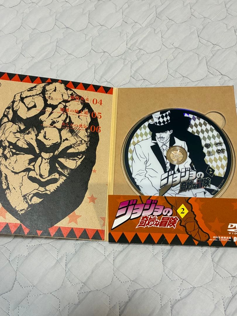 ジョジョの奇妙な冒険 DVD １部/2部/全巻（1〜9巻　【1〜26話】）セット