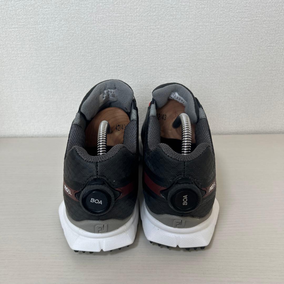 ゴルフ　フットジョイ　黒　シューズ　27 靴